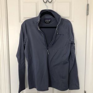 Patagonia waffle quarter zip